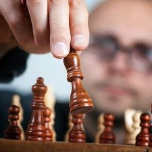 no hay una estrategia definida ajedrez